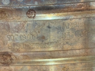 PORSCHE 992 911 TURBO S ВЫХЛОПНОЙ ГЛУШИТЕЛЬ ВЫХЛОПНАЯ СИСТЕМА 992251057B