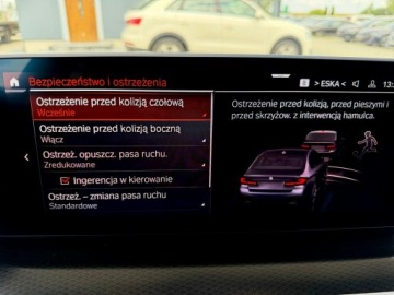 BMW Seria 5 G30-G31 Limuzyna Plug-In 2.0 530e 292KM 2022 BMW 530 FUL LED head UP nawi EL.KLAPA grzane fotel, zdjęcie 36
