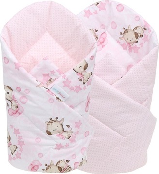 ROŻEK NIEMOWLĘCY BECIK OTULACZ DWUSTRONNY BAWEŁNA BABYMAM