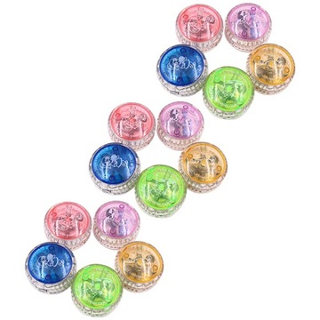 ZABAWKI Z AUTOMATYCZNYM POWROTEM DZIECI YO-YO LED DLA DZIECI 15 SZT