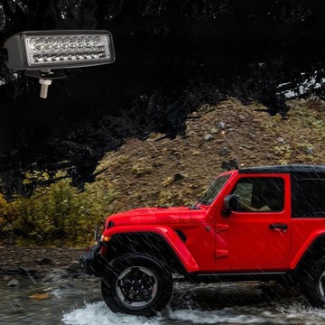 LAMPA ROBOCZA DWURZĘDOWA ŚWIATŁA PRZECIWMGIELNE DO SAMOCHODOWYCH TAŚM LED Ż