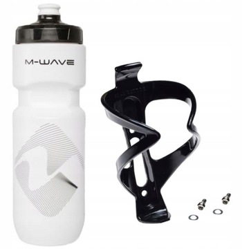 Bidon M-Wave + uchwyt do roweru Giant Cube Kross