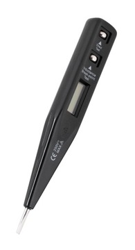 KEMOT Próbnik tester napięcia LCD AC-DC 12-220V