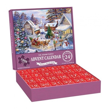 Kalendarz adwentowy 2023 Puzzle świąteczne Puzzle Kalendarz adwentowy 2023