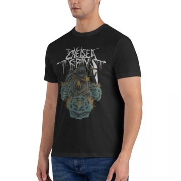 Koszulka rockowa męska Chelsea Grin koszulki bawełniane z dekoltem
