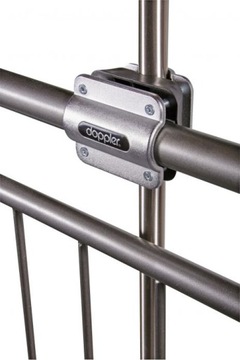 Uchwyt do parasola balkonowy zacisk na balustradę metalowy Doppler Vario