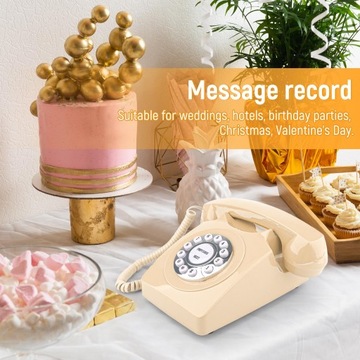 Аудио Гостевая книга Свадебный телефон Классический телефон
