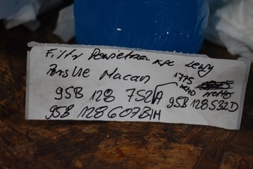 IDEÁLNÍ KPL. FILTR VZDUCHU LEVÝ PORSCHE MACAN 1