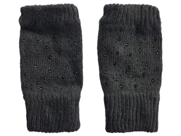 ПЕРЧАТКИ БЕЗ ПАЛЬЦЕВ С ПАЙЕТКАМИ ЖЕНСКИЕ PR2