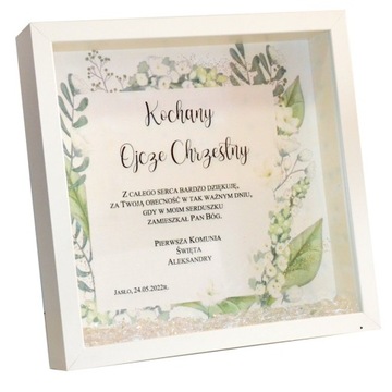 Спасибо Рамка крещение бабушки и дедушки крестной