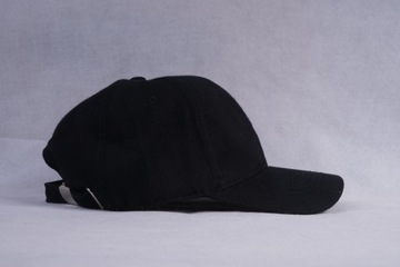 ЧЕРНАЯ БЕЙСБОЛКА, 100% ХЛОПОК, УНИВЕРСАЛЬНАЯ, 6 ПАНЕЛЬ