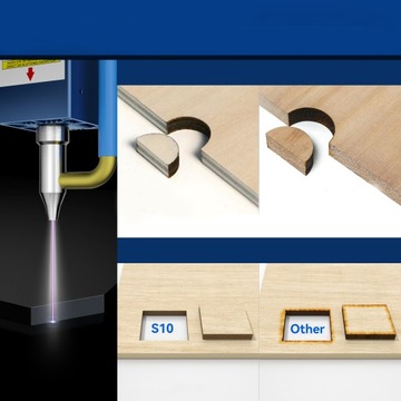 SCULPFUN S10 Лазерный гравер с соплом + воздушный насос