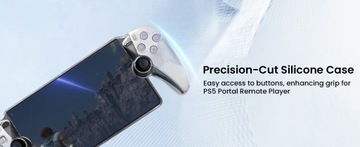 PRZEZROCZYSTY TWARDA SKORUPA OBUDOWA CASE DO PS Portal Project Q