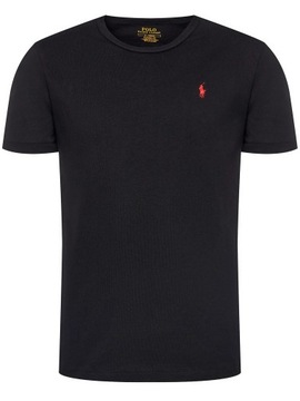 KOSZULKA T-SHIRT MĘSKA CZARNA POLO RALPH LAUREN ROZMIAR M