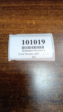 FORD MONDEO MK3 SLOUPEC VOLANT SPÍNACÍ SKŘÍŇKA