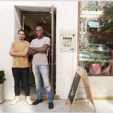 Декор письма в стиле ретро, ​​почтовый ящик, металлическая банка