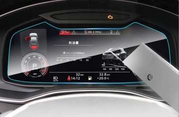 Защитный коврик из фольги PREMIUM UV VIRTUAL COCKPIT стойка AUDI A6 C8