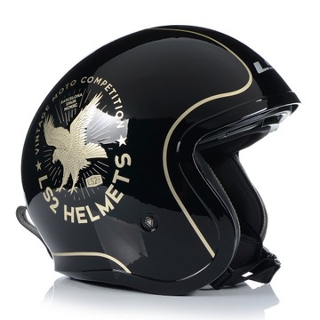 МОТОЦИКЛЬНЫЙ ШЛЕМ LS2 OF599 FLIER GLOSS OPEN FOR CHOPPER SCOOTER + BLENDA