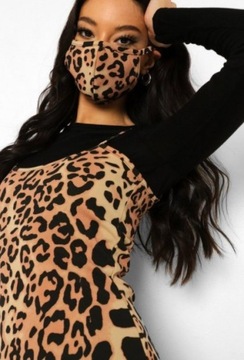 ЖЕНСКИЙ КОМПЛЕКТ BOOHOO, УЗОР ЖИВОТНЫХ) 44 XXL VAF