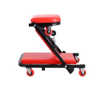 ДИВАНЕ ДЛЯ МАСТЕРСКОЙ 2в1 ТАБУРЕТ-ТЕЛЕЖКА С ПОДШИПНИКАМИ