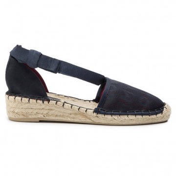 Espadryle Damskie TOMMY HILFIGER FW0FW03935 Granat