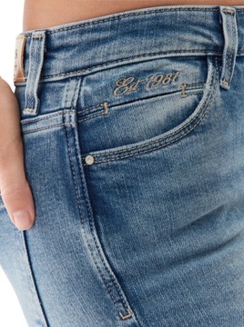 Guess spodnie jeansy damskie W3YA59 D52Q1-MULG Regular Fit r. 28/32