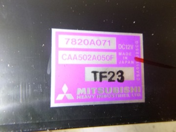 GRANDIS KONZOLA PANEL ŘÍZENÍ VENTILACE 03- EU