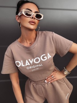 O LA VOGA BLUZKA T-SHIRT BEVERLY LATTE S