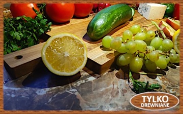 ДОСКА РАЗДЕЛОЧНАЯ ДЕРЕВЯННАЯ, ДУБ - ПРОДУКТ ***ПРЕМИУМ*** STRONG 48x20x2