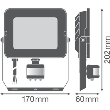 Светодиодный прожектор 50Вт 4000К LEDVANCE MOTION SENSOR