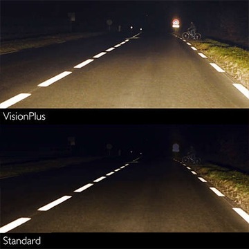 2x ЛАМПЫ PHILIPS H4 VISIONPLUS НА 60 % БОЛЬШЕ ЛАМП ДЛЯ НИЗКИХ ДОРОЖНЫХ ФОНАРОВ