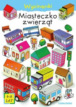 Wycinanki. Miasteczko zwierząt