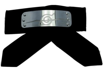 NARUTO ANTI KONOHA Защитная повязка на голову ОРИГИНАЛЬНАЯ ЛИЦЕНЗИЯ