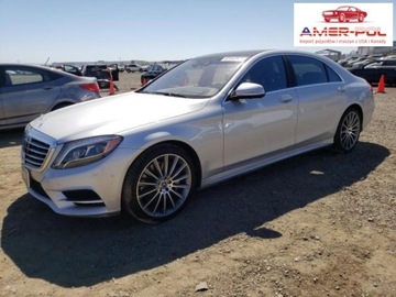 Mercedes Klasa S W222 2017 Mercedes-Benz Klasa S 2017, 4.6L, od ubezpieczalni 4.6 Benzyna 449KM
