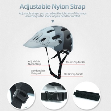 Велосипедный шлем для мужчин и женщин, спортивный MTB, велосипедный, унисекс, 56-62 см