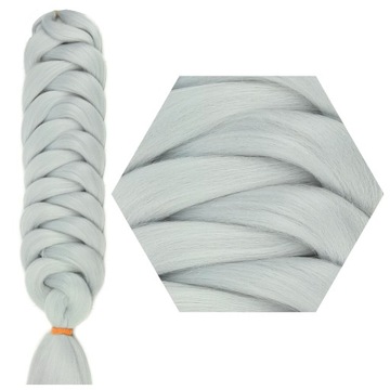 Włosy SYNTETYCZNE do warkoczyków KOLOROWE warkoczyki DOCZEPIANE WŁOSY 200cm