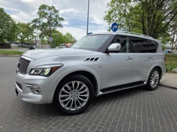 Infiniti QX 2017 INFINITI QX80 V8 5.6l 405KM 4X4 Dokumentacja pochodzenia 7 osobowy, zdjęcie 2