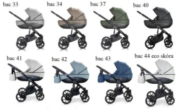 Детская коляска Milu Kids 4 в 1 BACIO цвет 33 + сиденье Avionaut COSMO + ISOFIX