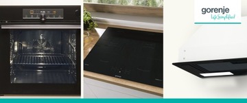 Gorenje Set Духовка BO6735E05B + Варочная панель GI6401BCE + Вытяжка BHI681EB