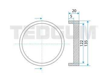 РЕЗИНОВАЯ ШАЙБА TED-GUM ДЛЯ ПОДЪЕМА LEAP 00846838
