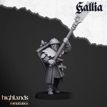 Gallia Men at Arms #7 Highlands Miniatures