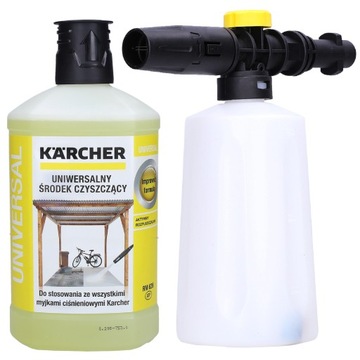 PIANOWNICA 700 ml + UNIWERSALNY PŁYN KARCHER 1L