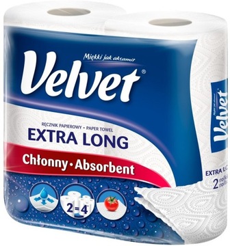 Velvet ręcznik papierowy Extra Long 2 rolki