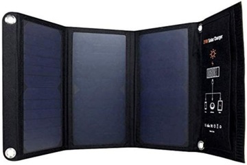 ПАНЕЛЬНОЕ ПОРТАТИВНОЕ СОЛНЕЧНОЕ ЗАРЯДНОЕ УСТРОЙСТВО 21 Вт, 2x USB