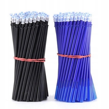 4x стираемая шариковая ручка с ластиком, 50 стержней