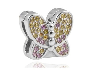 CHARMS PRZYWIESZKA REFLEXIONS MOTYLEK BUTTERFLY