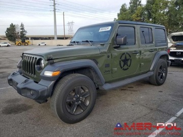 Jeep Wrangler IV 2021 Jeep Wrangler _UNLIMITED SPORT_4x4_2021r 2.0 Benzyna 270KM