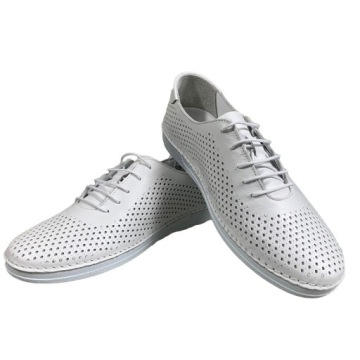 LORETTA VITALE 227 ажурные белые туфли Р.38