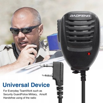 BAOFENG KENWOOD UV-5R UV-82 BF888 микрофон громкоговоритель