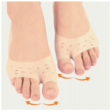 НОСКИ СИЛИКОНОВЫЕ FEET SPA БЕЗ НОСКОВ, 2 ПАРЫ